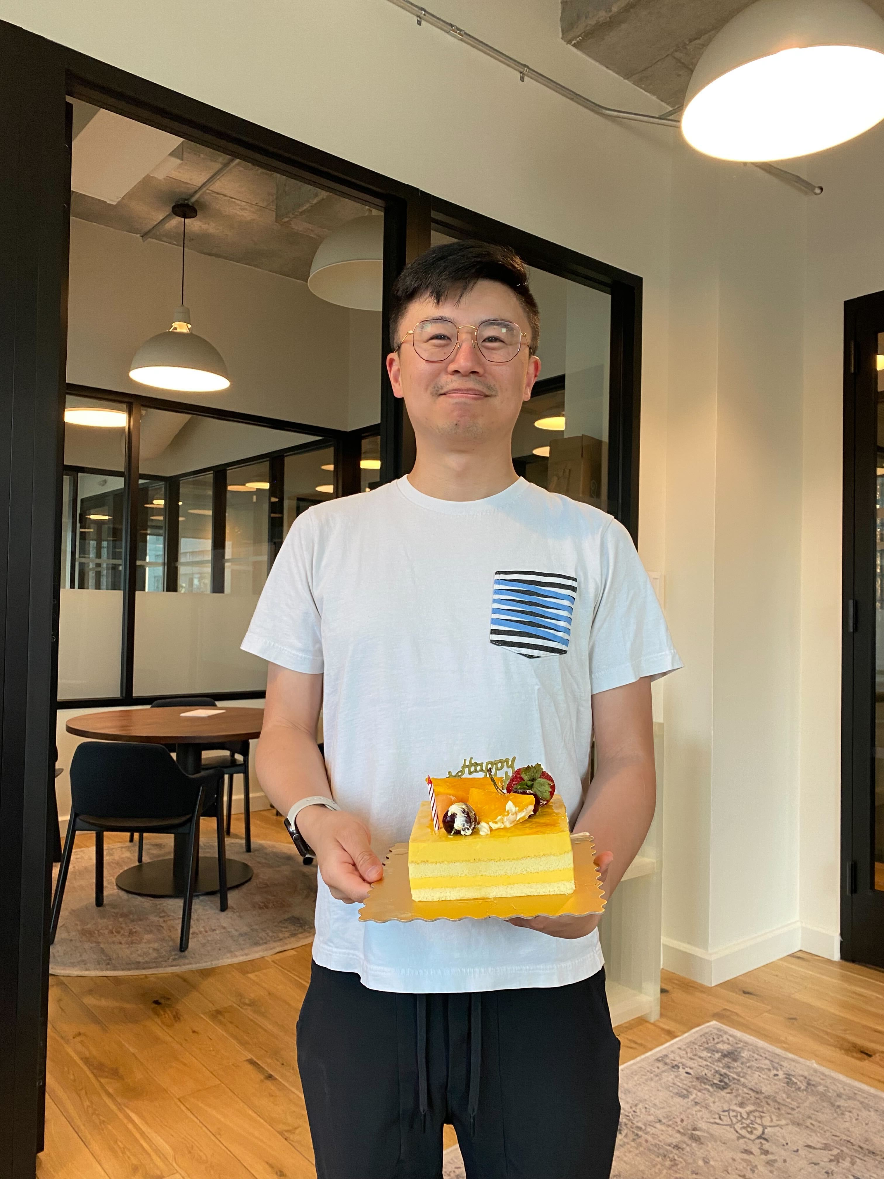 Minerva team members during game night